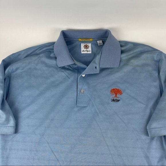 Ben Hogan Performance Polo Mens Large Blue Golf Short Sleeve - Picture 3 of 9